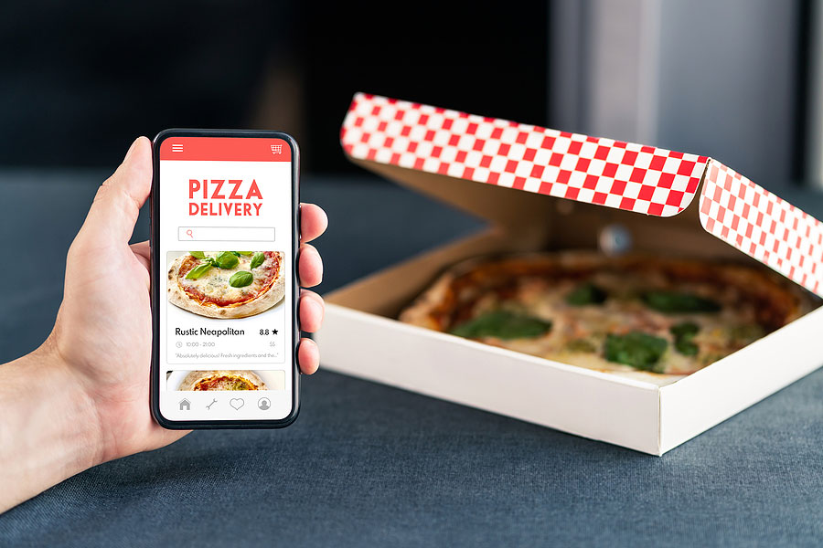 Pizza Delivery using phone